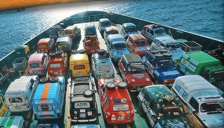 Traversée en bateau