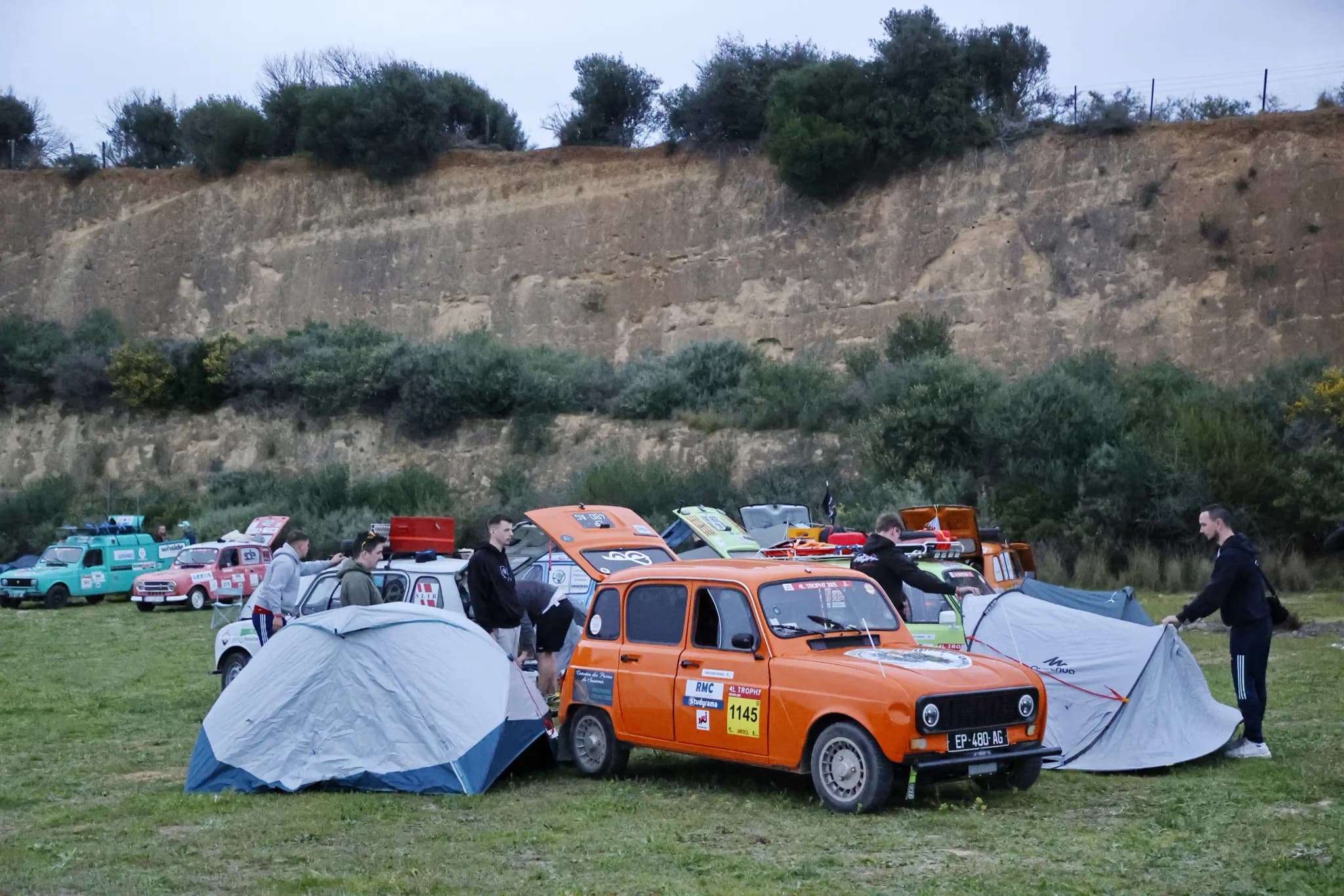 First bivouac